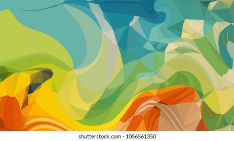 Abstract modern art composition for design