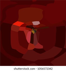 Abstract modern art composition for design