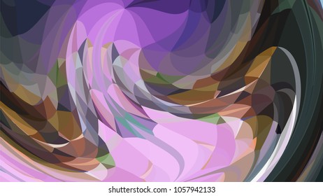 Abstract modern art composition for design
