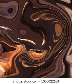 Abstract modern art composition for design