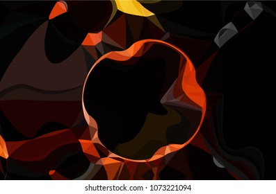 Abstract modern art composition for design