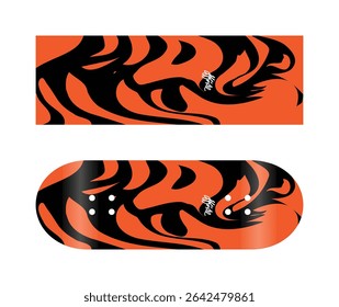 Abstract Modern Art Curve Lines Geometrical Background
Jamaica Senegal Norway Graffiti Tiger
Fingerboard Skateboard Deck Graphics Design Preview Mockup Template