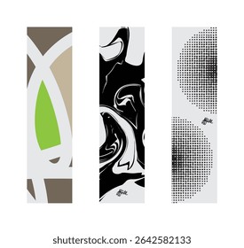 Abstract Modern Art Curve Lines Geometrical Background Pattern
Oil Spill
Fingerboard Skateboard Deck Graphics Design Preview Mockup Template