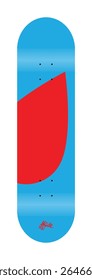Abstract Modern Art Curve Lines Shape Geometrical Background Pattern
Fingerboard Skateboard Deck Graphics Design Preview Mockup Template