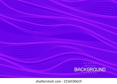 abstract modern art flow line liquid theme on violet background can be use for notebook cover advertisement poster  label food and beverage technology product design vector eps.
