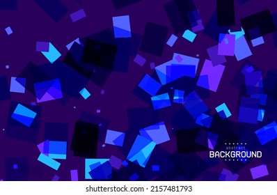 se puede usar la plaza abstracta de arte moderno en azul y violeta tema de fondo violeta para publicidad banner paquete de productos diseño de página web de comida y bebida