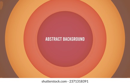 Abstract modern arts gradient color circle background, Retro design