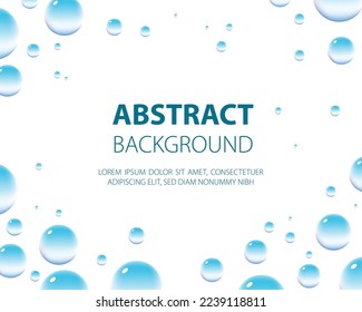 Abstract modern background. 3d vector 
