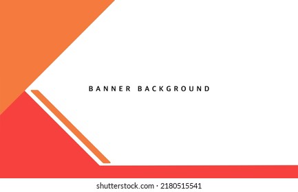 Abstract Modern Background Banner Template Design
