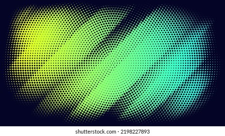 Resumen de fondo moderno con color degradado de semitono azul