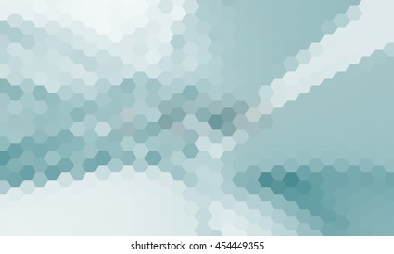 Abstract modern background with blue polygons