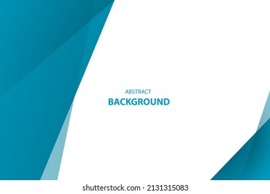 Resumen de un fondo moderno de color azul y blanco. ilustración vectorial