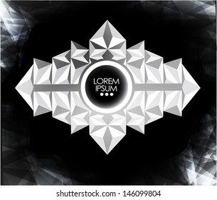 abstract modern background with bubble/ can be used for website, info-graphics,  vector design illustration