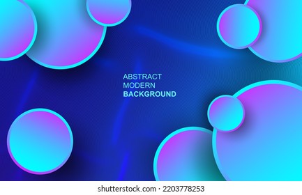 Abstract modern background buble gradient, colorful template banner with gradient color. Design with liquid shape. EPS 10