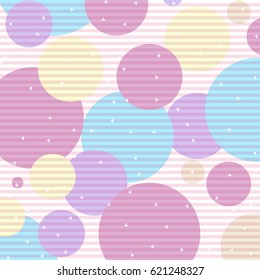Abstract modern background with color circles. Geometry pattern,fabric concept.Colored textile backdrop.For web site,poster,placard,wallpaper and cover template