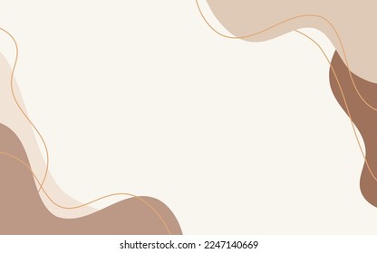 Resumen del fondo moderno con formas de colores y líneas de arte. Plantilla de moda de moda con elementos geométricos. Material vectorial de texturas dibujadas a mano adecuado para medios sociales, aplicación móvil, publicidad.