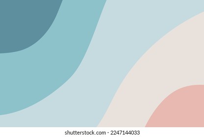 Abstract modern background with colored shapes. Trendy fashion template with geometric elements. Simple vector background suitable for social media, mobile app, advertising.