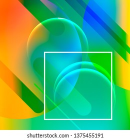 Abstract modern background. Colorful geometric background. Gradient mesh.Vector eps 10