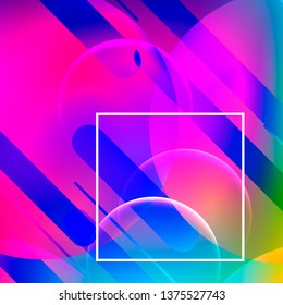 Abstract modern background. Colorful geometric background. Gradient mesh.Vector eps 10