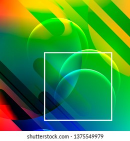 Abstract modern background. Colorful geometric background. Gradient mesh.Vector eps 10