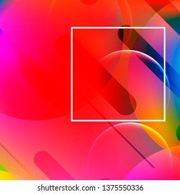 Abstract modern background. Colorful geometric background. Gradient mesh.Vector eps 10