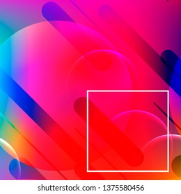 Abstract modern background. Colorful geometric background. Gradient mesh.Vector eps 10