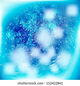 abstract modern background with cosmos theme