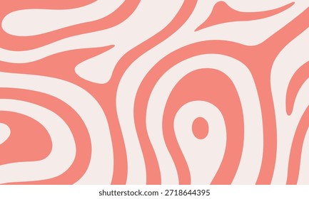 Abstract modern background with cute wavy line pattern, eps10
