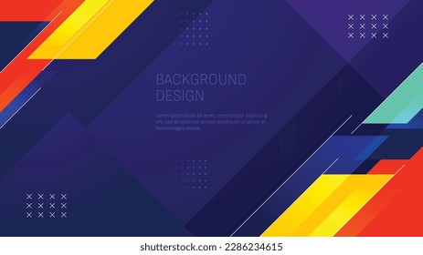 Abstract modern background design. Colorful background design