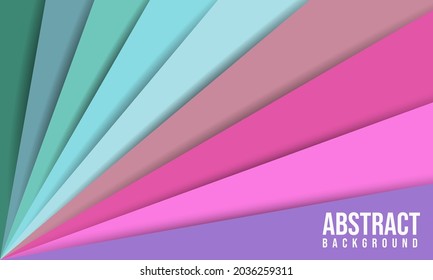 Abstraktes modernes Hintergrunddesign für Flyer-Banner und Präsentationen. mit Papierschnitt.
