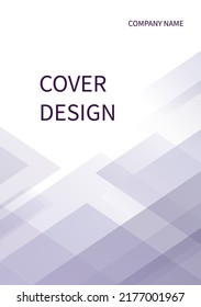 Abstract modern background design, purple geometric texture. Vector illustration. Template for cover, folder, postcard.