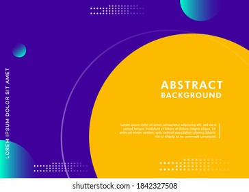 Abstract modern background design ready to print