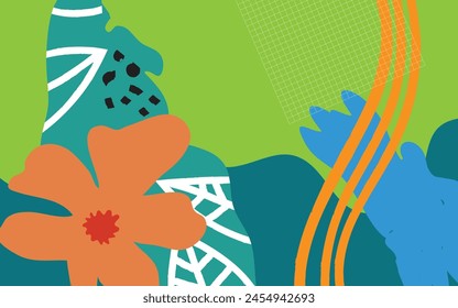 Abstract modern background design vector