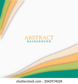 Abstract modern background design with wavy shapes. Modern design background with geometric shape