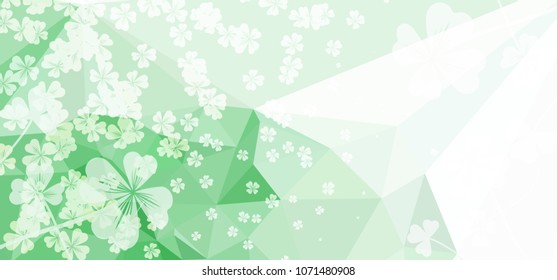 Abstract modern background with flower pattern. Vector clip art.