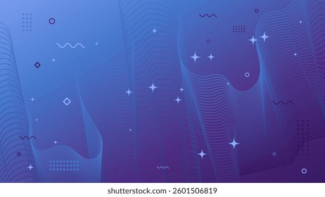 Abstract modern background of flowing element trend design. Winter color palette. Futuristic design. Magazine, leaflet, billboard, sale, banner, flyer, background. Eps 10