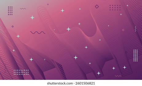Abstract modern background of flowing element trend design. Winter color palette. Futuristic design. Magazine, leaflet, billboard, sale, banner, flyer, background. Eps 10
