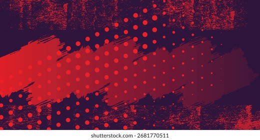 Fundo moderno abstrato com partículas fluindo. Conceito de tecnologia digital. Varredura de impressão monocromática,fundo de meio-tom vetorial.
