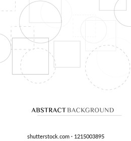 Abstract modern background with geometric shapes. Pattern design, cover, template, decorated, brochure, flyer.