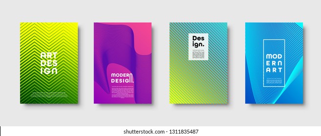 Abstract modern background. Geometric shapes and lines. Colorful neon gradient. Eps10 vector