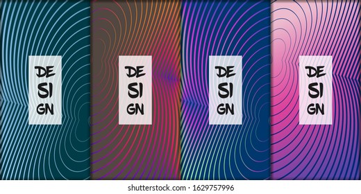 Abstract modern background. Geometric shapes and lines. Colorful gradient vector texture