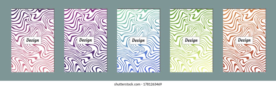 Abstrakter, moderner Hintergrund. Geometrische Formen und Linien. Farbverlauf-Vektorstruktur