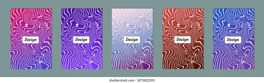 Abstract modern background. Geometric shapes and lines. Colorful gradient vector texture