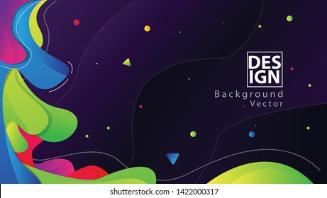 Abstract Modern background with gradation color for Presentation template-brochure-wallpaper and other 