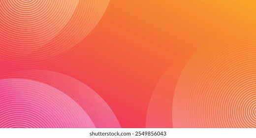 Abstrakte moderne Hintergrund Farbverlauf. Gelb-rosa Farbverlauf mit Halbtondekoration. modern