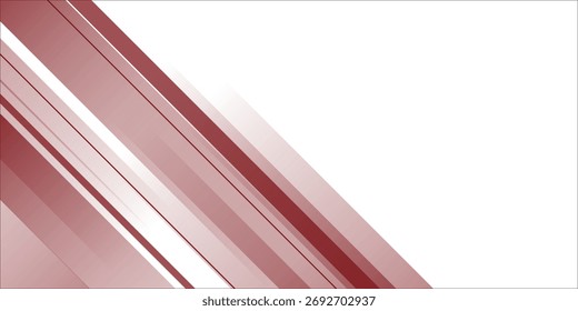 Cor do gradiente de fundo moderno abstrato. Vermelho maroon e gradiente branco com linha elegante e decoração quadrada para design de apresentação.