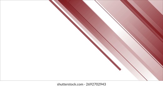 Abstractas color moderno del gradiente del fondo. Gradiente rojo granate y blanco con línea elegante y decoración cuadrada para el diseño de presentación.