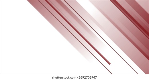 Abstractas color moderno del gradiente del fondo. Gradiente rojo granate y blanco con línea elegante y decoración cuadrada para el diseño de presentación.