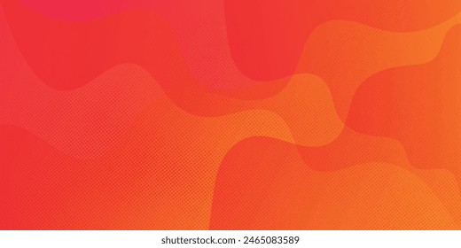 Abstract modern background gradient colors. Yellow and pink gradient with halftone decoration eps 10	