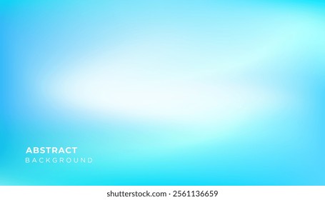 Abstract modern background of gradient mesh. Blurred abstract blue sky colored background. Colorful gradient for covers, wallpapers, branding, social media template